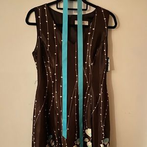 Y2K satin midi dress sz 8